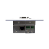 transmisor hdbaset | hdmi y vga | placa de pared us / poh (4k a 100 m) | (hdbaset class a) (poh pd)