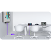 barra de videoconferencia yealink a40 todo en uno para salas medianas con panel touch ctp 25