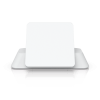 soporte de mesa universal ajustable que mantiene los dispositivos unifi que no son de rack en posición vertical sobre superficies planas