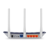 router inalámbrico / boble banda ac750 / 3 antenas externas omnidireccional / 4 puertos lan 10/100 mbps / 1 puerto wan 10/100 mbps / easymesh