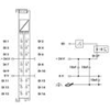 módulo de entrada digital wago 750 1407 / 16 canales / 24 v dc / conmutación negativa (npn) / filtro rc 3 ms / push in cage clamp® / led indicador / aislamiento galvánico 500 kv