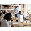 sistema de videoconferencia todo en uno deskvision a24 de yealink con cámara 4k y pantalla táctil de 24”