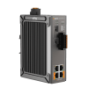 switch industrial administrable / gigabit con 2 puertos poe bt / 2 puertos poe af/at / 2 sfp gigabit / soporta rs485 / presuepuesto poe 128w
