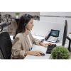 diadema alámbrica uh34 lite mono teams de yealink usb c/a con almohadillas de espuma