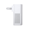 kit adaptador powerline ethernet, tecnologia homeplug av, 500mbps, plug and play, hasta 300 m dentro de casa, 1 puerto 10/100 mbps y tamaño ultra compacto