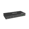 videowall 4k 1x4 | hdmi & usb c | 8 modos de visualización | audio Óptico/analógico | control rs 232/ir | plug & play