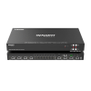 matriz hdmi 8x8 | 4k@60hz 4:4:4 | 8 salidas hdmi + 8 cat | extensión hasta 70 m | audio hd | control ir/lan/rs 232/web gui
