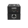 splitter hdmi 1x2 | 4k@60hz a 60m | 4k@30hz a 70m | cable cat6 | edid | hdcp 2.2 | salida loop