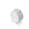 camera compact junction box – caja de conexiones antimanipulación para cámaras compactas dome y turret color blanco