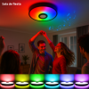 luminario led jlar 3003 / 30w / 2400 lúmenes / bluetooth control app / voltaje 85 265v / temperatura 6500k fría / garantía 3 años