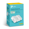 kit adaptador powerline ethernet, tecnologia homeplug av, 500mbps, plug and play, hasta 300 m dentro de casa, 1 puerto 10/100 mbps y tamaño ultra compacto