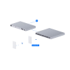 punto de acceso unifi wifi 6 mesh pro/ 2.4 y 5 ghz / mu mimo 2x2 por banda / para exterior ipx6 / 2 puertos gbe (x1 poe in, x1 puerto de red) hasta 250 dispositivos, montaje en pared o mástil