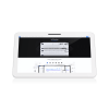 unifi connect uc display – pantalla interactiva de 21.5” fhd para digital signage centralizado, con multi touch capacitivo, poe++, procesador octa core arm cortex a53 de 2.2 ghz y montaje vesa