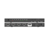 switch hdmi 4x1 | 8k@60hz 4:2:0 | 48 gbps | arc/earc | extracción de audio | gestión edid | control cec