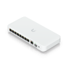 usw flex 2.5g poe switch de 8 puertos 2.5gbe poe++, con un puerto de enlace ascendente combinado rj45/sfp+ de 10 gbe (no incluye adaptador ca/cc)