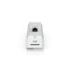 uvc doorbell lite – videoportero compacto 5 mp poe con visión nocturna ir, audio bidireccional y diseño resistente al clima, color blanco