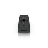 uvc doorbell lite – videoportero compacto 5 mp poe con visión nocturna ir, audio bidireccional y diseño resistente al clima, color negro
