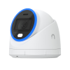 cámara unifi protect turret ai blanca / 4k(8mp) / Ángulo ultra ancho 109.9 / visión nocturna ir 40 m / ai avanzado: reconocimiento de rostros y matrículas / led para color en la noche / micrófono 2 vías / ranura m