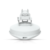 radio backhaul uisp airfiber 60 xr para ptp en 60 ghz, hasta 5.4 gbps, radio redundante en 5 ghz, sfp+ 10g, con gps y bluetooth, hasta 15 km