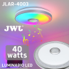 luminario led de 40w / 3000 lúmenes / Ø 490mm x 66mm / voltaje 85 265v / temperatura fría 6500k / conexión bluetooth / app ilink.