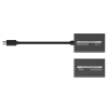 extensor mini 4k120hz usb c a hdmi | transmisión 18 gbps | distancia 60m 4k@60hz | hdr10 / hdcp 2.2 | protección esd ±8kv | alimentación por fuente de señal
