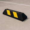 tope vehicular p / estacionamiento / 55cm / color negro amarillo.