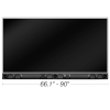 barra de sonido pasiva lcr de longitud personalizada, con woofers de 4.5", compatible con pantallas de 71" a 100"
