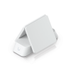 soporte de mesa universal ajustable que mantiene los dispositivos unifi que no son de rack en posición vertical sobre superficies planas