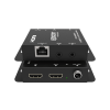 kit extensor hdmi | 4k30 hasta 100m | cat6 | transmisión sin compresión | soporta poc bidireccional | edid y audio 5.1ch