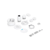 camera compact junction box – caja de conexiones antimanipulación para cámaras compactas dome y turret color blanco