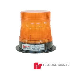 estrobo pulsator(r); 551 plus faro de flash sencillo con montaje permanente, color Ámbar, 8 j, 12 48 vcc