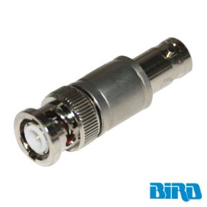 atenuador en línea de 10 db, 2 w. máximo, conectores bnc macho hembra, cd 4 ghz.