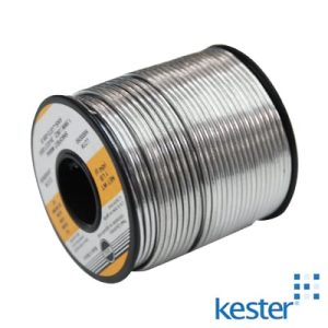 rollo de soldadura kester de 63% sn y 37% pb de 0.062" de 454 gr.