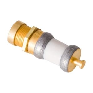 capacitor variable de aire, 1 20 pf para reemplazo en el ajuste del rechazo de banda en duplexers vhf (l=12,44 mm).