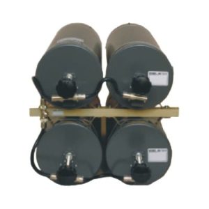 duplexer vhf, para 143 156 mhz, para potencia máxima de entrada de 250 w (ciclo continuo).