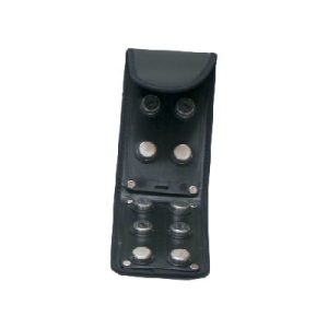 cartera de piel para 10 eventos, diseño ligero y compacto, compatible con lector digitool gc 01