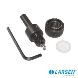 sacabocado 3/4" con vástago para taladro de 3/8"