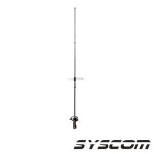 antena base vhf, omnidireccional, rango de frecuencia 135 174 mhz