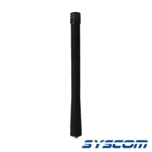 antena vhf helicoidal, 150 164 mhz. versión mejorada, conector sma hembra.