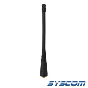 antena portátil helicoidal uhf 450 470 mhz. (antena genérica syscom para radios kenwood).