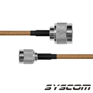 cable rg142, conectores n macho/tnc macho inverso.