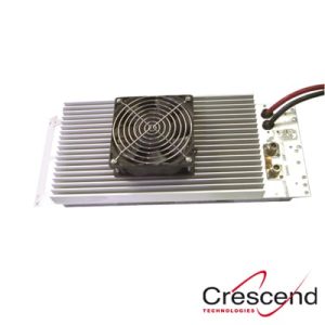amplificador vocom 100% ciclo servicio, 161 169 mhz, potencia entrada 25 50 watt / salida 100 watt, 13.8 vcc.