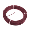 cable fotovoltaico rojo/ cobre estañado / 4 mm² (12 awg) / 2000v / rollo de 25 m / / ul 4703 y tuv