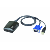 kit de ti del adaptador para carrito de emergencia de consola kvm usb para ordenador portátil