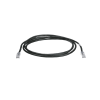 cable de parcheo tx6, utp cat6, 24 awg, cm, color negro, 7ft