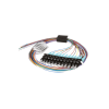 kit de 12 pigtails con conector lc, multimodo 50/125 om3, 900um, de 1 metro