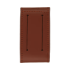 funda de piel color café para navajas mediana victorinox.