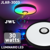 luminario led jlar 3003 / 30w / 2400 lúmenes / bluetooth control app / voltaje 85 265v / temperatura 6500k fría / garantía 3 años