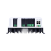 controlador solar mppt 50a 12/24/36/48v, máximo voltaje de circuito abierto voc 200vcc, configurable para baterías de litio