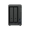 nas synology diskstation ds725+ | 2 bahías | expandible hasta 7 unidades | 2 ranuras m.2 nvme | puerto 2.5gbe | rendimiento 276 mb/s lectura y 224 mb/s escritura | compatible con unidad de expansión dx525.